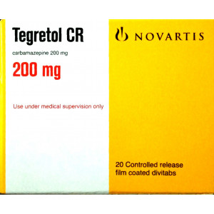 TEGRETOL CR 200MG ( CARBAMAZEPINE ) 20 F.C. DIVITAB